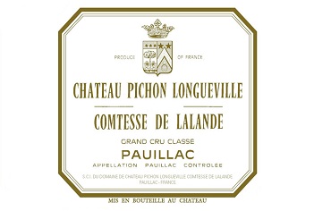 Agrandissement du Château Pichon Longueville Comtesse de Lalande - AOC Pauillac - 2020